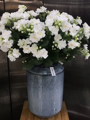 00 cm kunstig sjasmin 9 blomsterhoder dekorasjon
