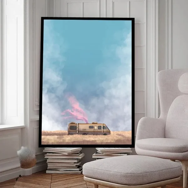 Breaking Bad Canvas Wall Art - HD TV Show Print