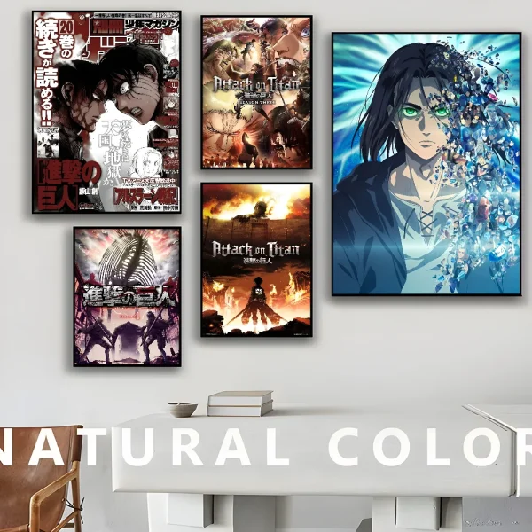 Attack On Titan Classic Vintage Posters