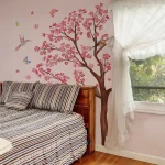 Peach Blossom Tree Removable Wall Sticker