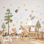 Forest Animals Wall Stickers