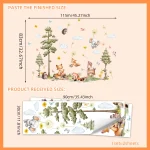 Forest Animals Wall Stickers