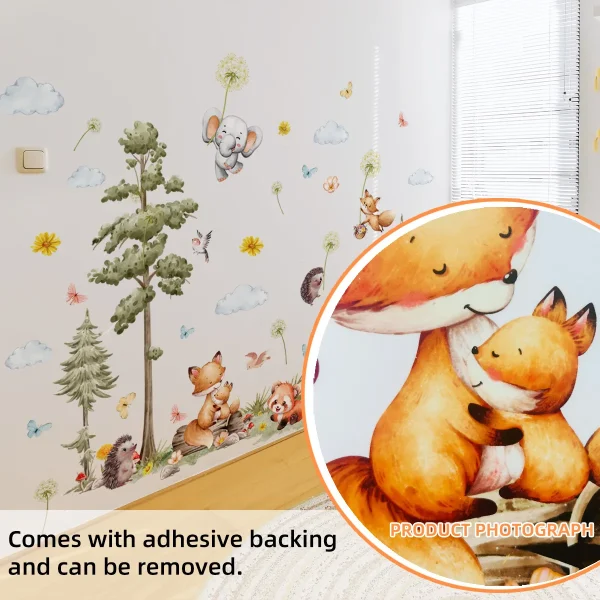 Forest Animals Wall Stickers