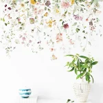 Nordic Butterfly Leaf Wall Stickers