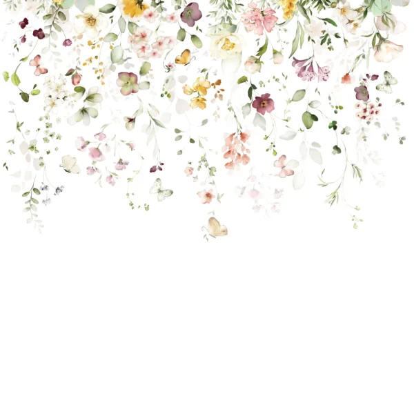 Nordic Butterfly Leaf Wall Stickers