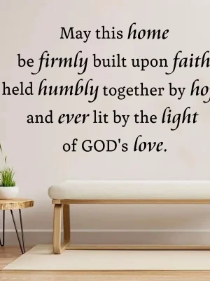 1Pc Inspirational Spirit Quotes Text House Wall Stickers