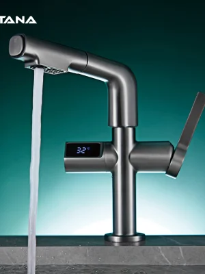 Aitana multifunksjonell servantbatteri med intelligent induksjon og digitalt display
