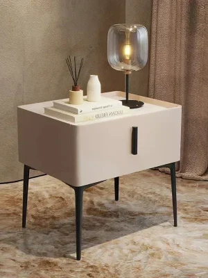 Nordic Bedroom Nightstand Minimalist Bedside