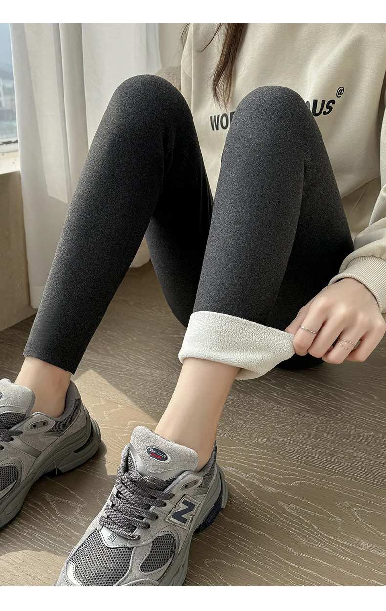 Winter Cashmere High Waist Leggings - Velvet Lined Plus