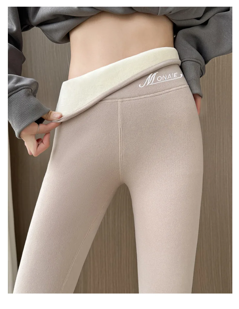 Winter Cashmere High Waist Leggings - Velvet Lined Plus