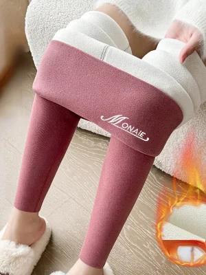 Winter Cashmere High Waist Leggings - Velvet Lined Plus