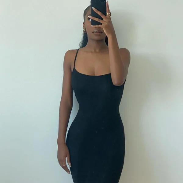 Elegant Bodycon Maxikjole