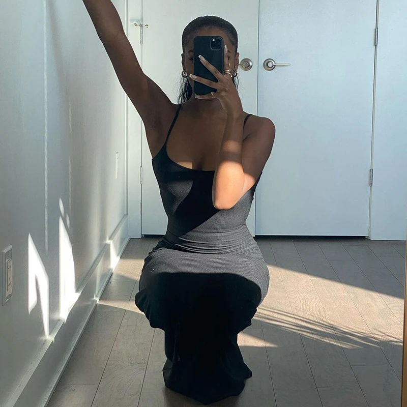 Elegant Bodycon Maxikjole
