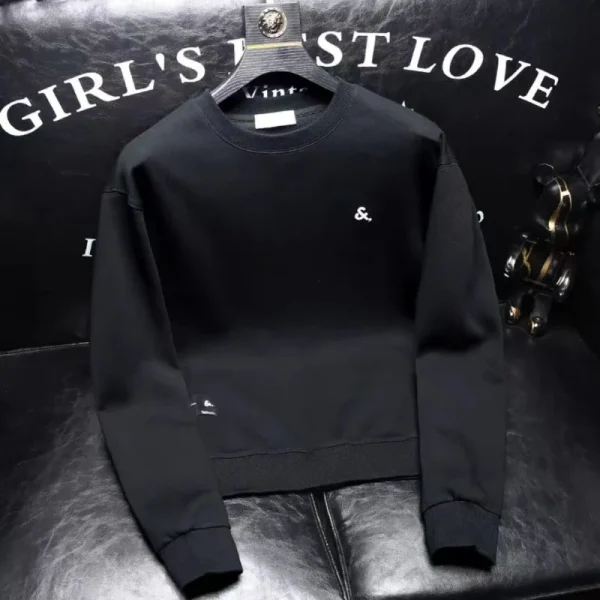 Men’s Y2K Casual Print Hoodie – Loose Streetwear Pullover