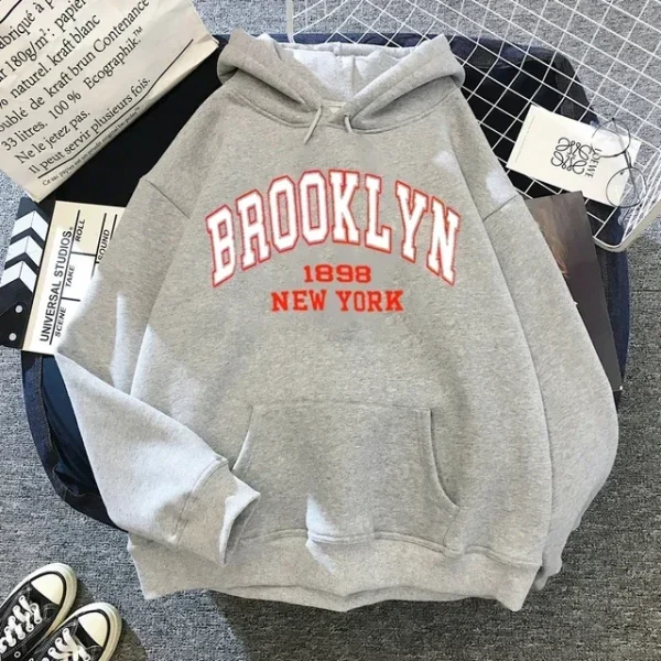 Women’s Brooklyn Hoodie – Casual Fashion Pullover