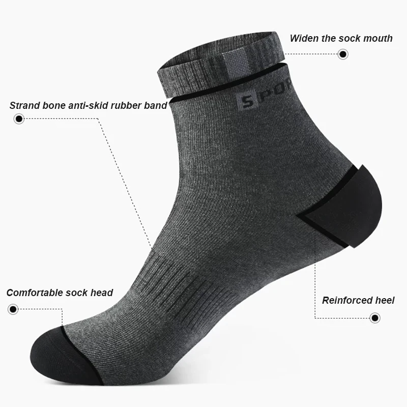 5 Pairs Cotton Sock for Men