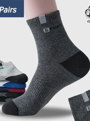 5 Pairs Cotton Sock for Men