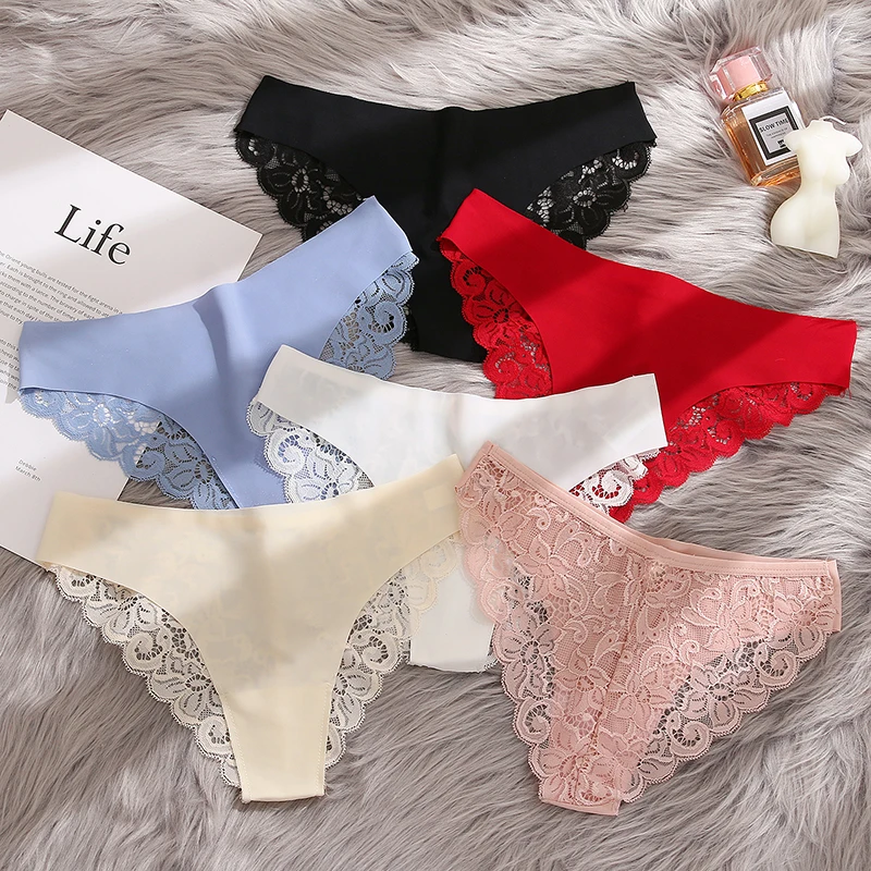 TrowBridge 3PCS Soft Silk Panty Set
