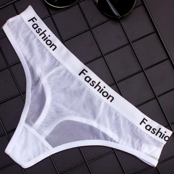 Ladies' Seamless Lace G-String Thongs