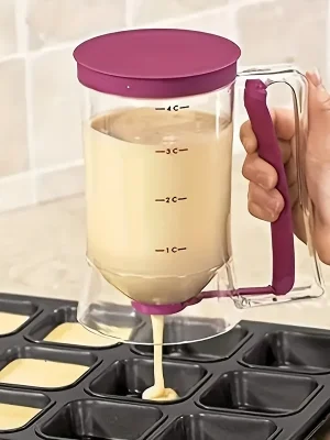 1 Pcs 900ml Batter Dispenser Hand-held