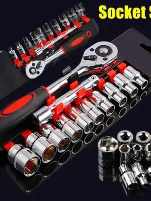 Wrench Socket Set – Car & Bike Repair Tool Kit