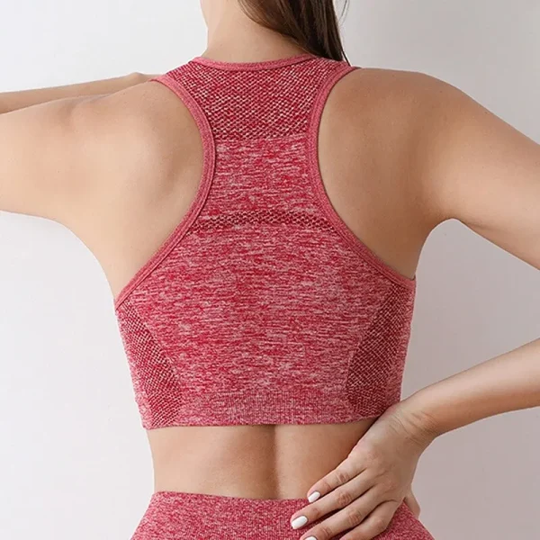 Soutien-gorge Push-Up Femme – Respirant, Sans Armature, Sport Yoga Fitness
