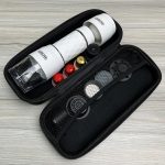 Compact Portable Coffee Machine for Camping and Travel
