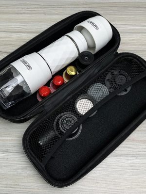Compact Portable Coffee Machine for Camping and Travel