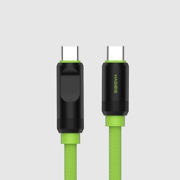 Hagibis USB C Fast Charger Cable With LED Display