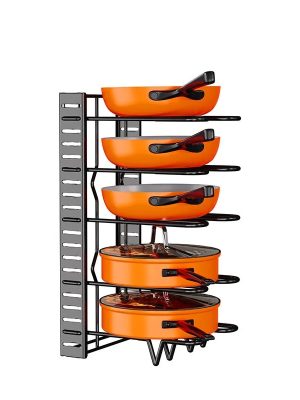 Adjustable Pot Rack Organizer for Pans